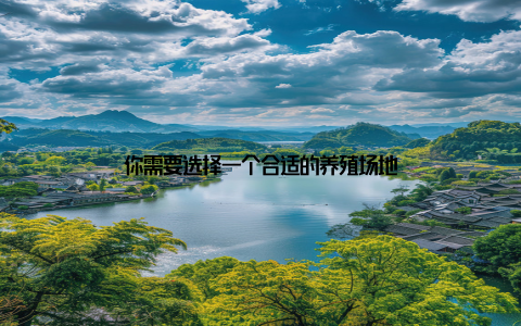 你需要选择一个合适的养殖场地