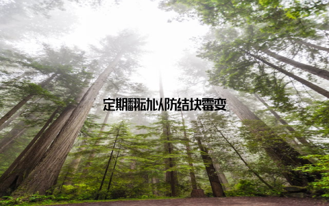 定期翻动以防结块霉变