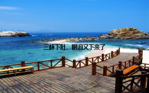 三杯下肚, 眼泪又下来了