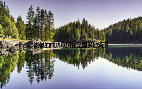 类似的成功案例在全国多地涌现