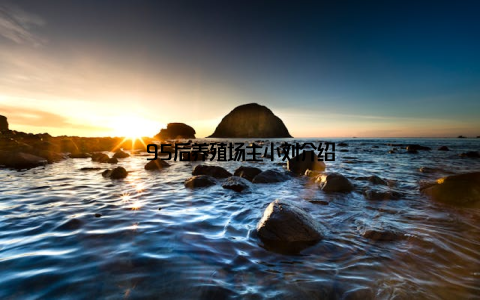 95后养殖场主小刘介绍